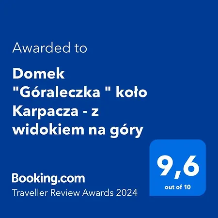 Góraleczka  Koło Karpacza - Z Widokiem Na Góry Domek alpejski *